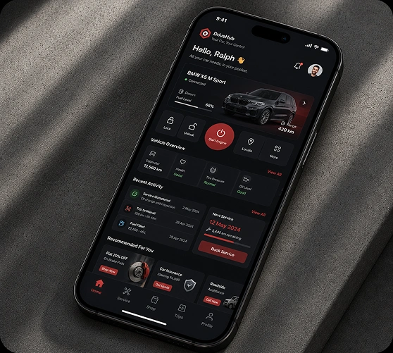 On Demand Application Mockup