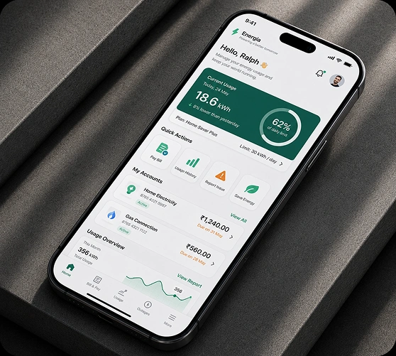 On Demand Application Mockup