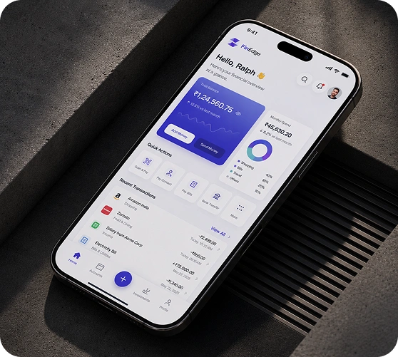 Fintech Application Mockup