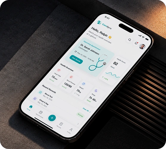 Healthcare Application Mockup