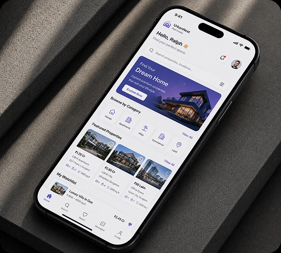 On Demand Application Mockup