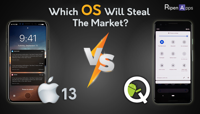 iOS 13 VS Android Q: Which OS Will Steal The Market