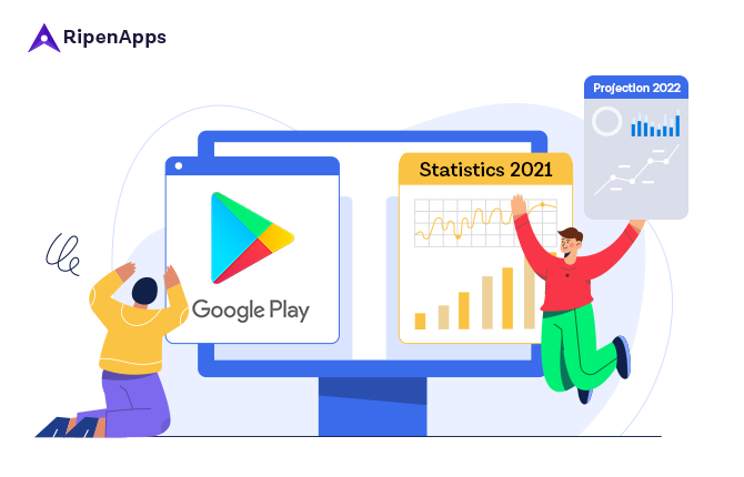 Google Play Store Statistics you must consider before building your app in 2021 & 2022