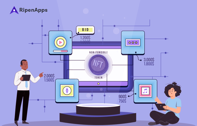 NFT Marketplace App Development- A Mega Guide for Entrepreneurs to Kickstart their idea