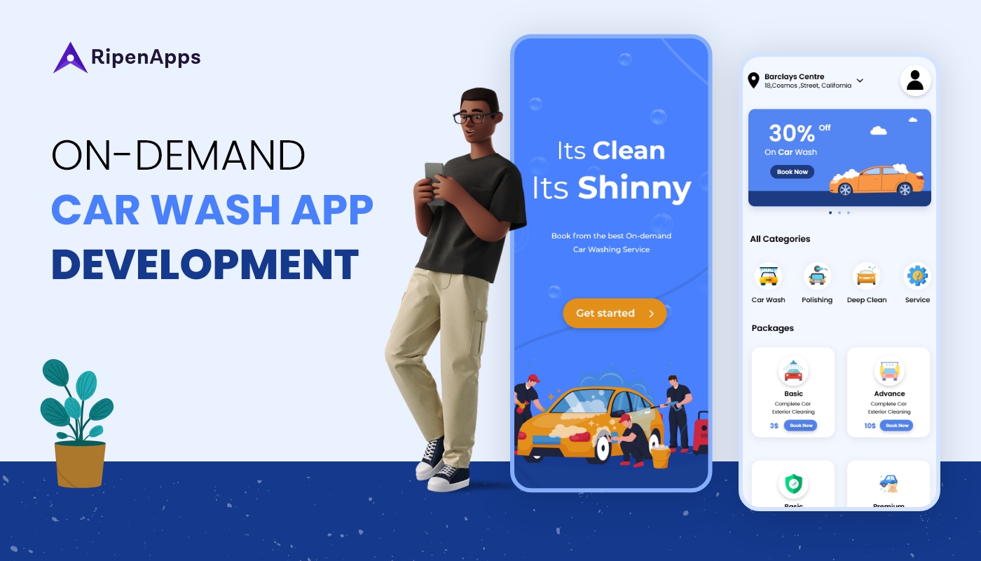 On-Demand Car Wash App Development Scope Features Revenue Model