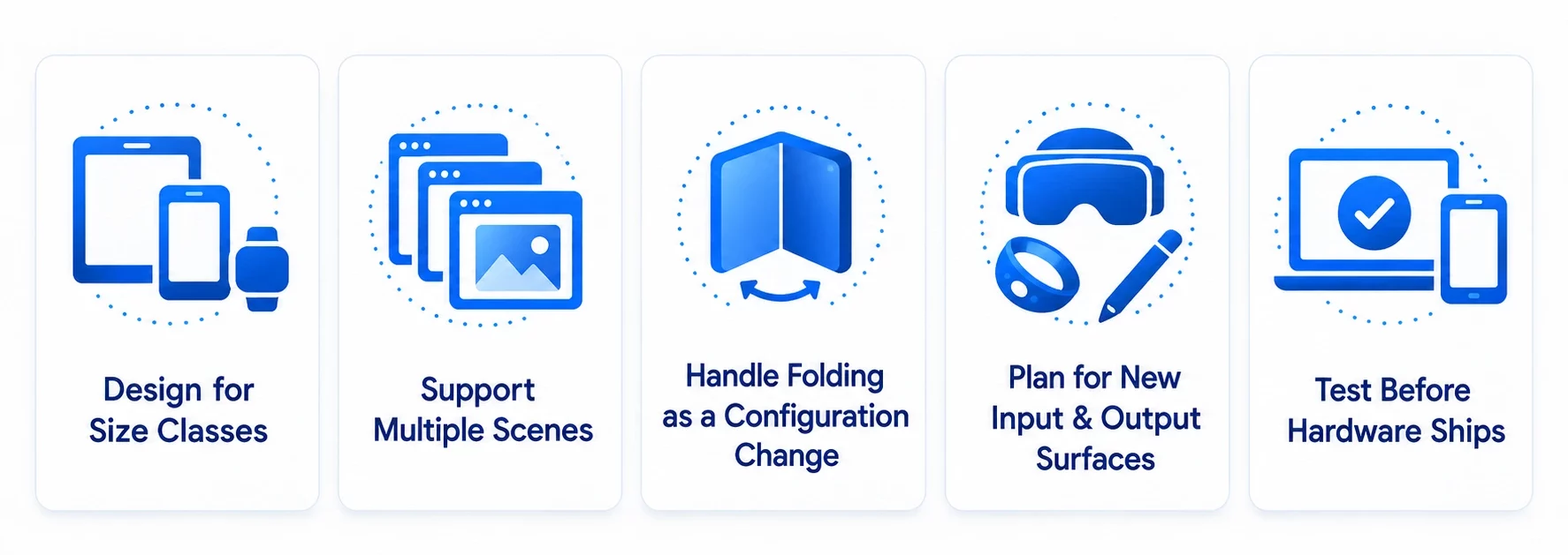 Building foldable apps for iOS