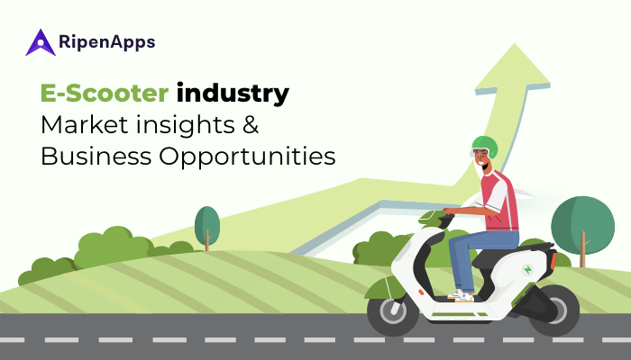 How Mobile Apps Bring Business Opportunities to E-scooter Industry