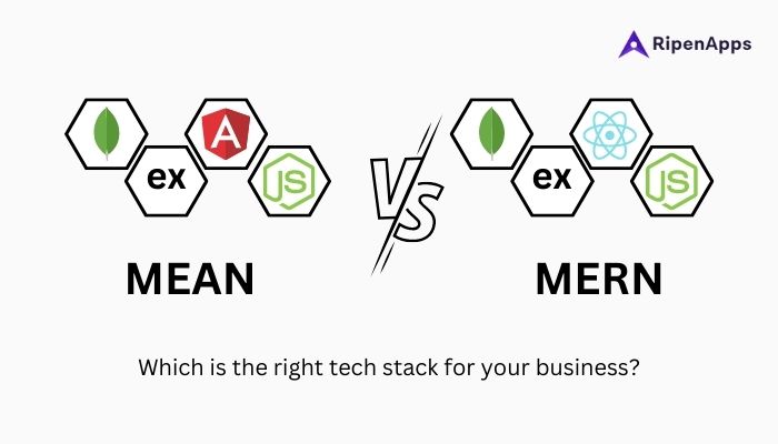 MEAN vs. MERN in depth comparison: Which is the right tech stack for your business?