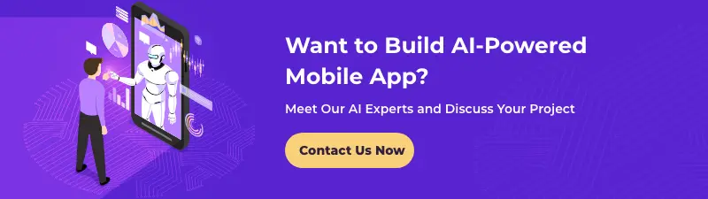 Want to Build AI-Powered Mobile App CTA
