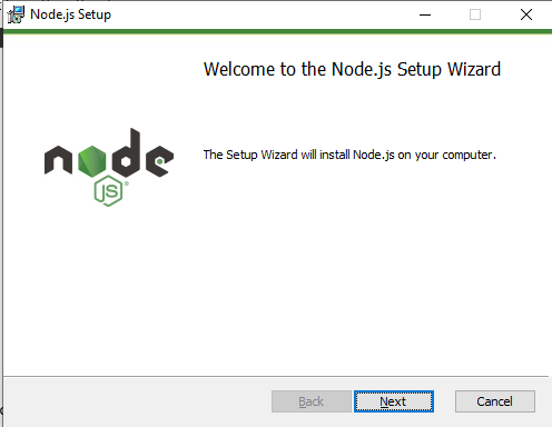 Step 2 Install Node.js on your system. 
