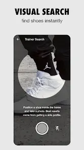 Nike Visual search option