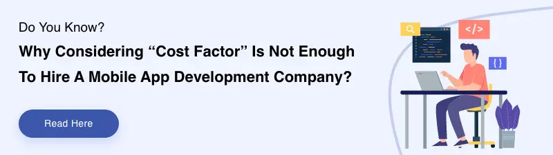 Cost Factor In Hiring a Mobile App Development Company