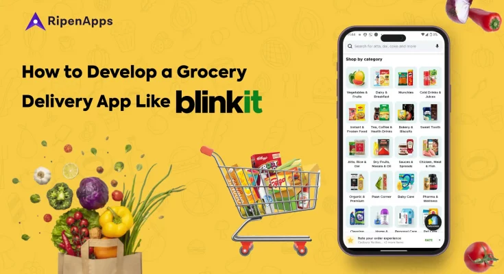 How To Develop A Grocery Delivery App Like Blinkit?