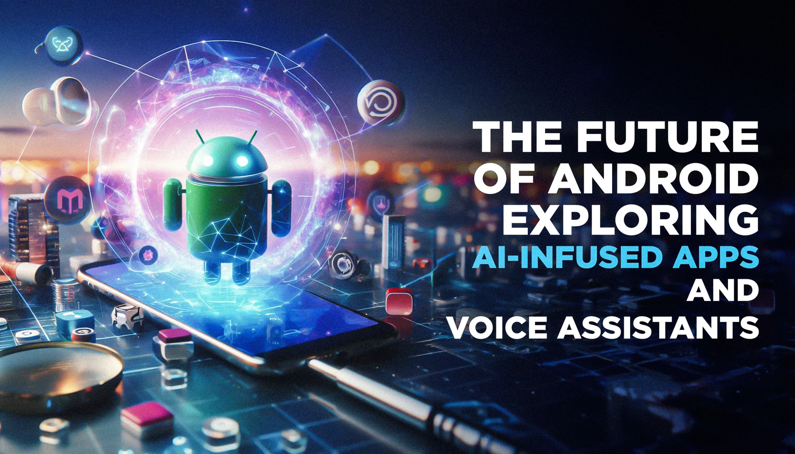 The Future of Android- Exploring AI-Infused Apps and Voice Assistants
