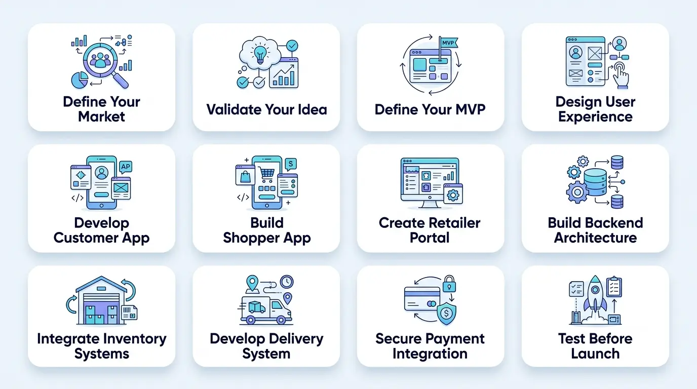 How to Build a Grocery Delivery App Like Instacart