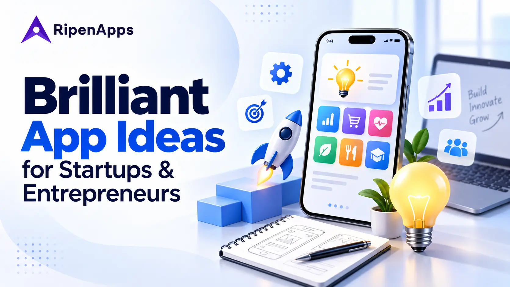 Brilliant App Ideas for Startups & Entrepreneurs to Launch in 2026