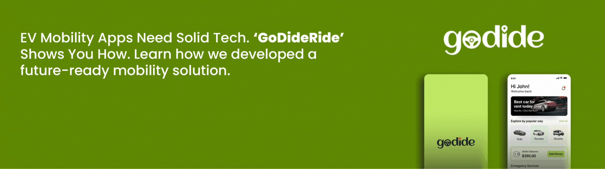 EV Mobility Apps Need Solid Tech. ‘GoDideRide’ Shows You How.