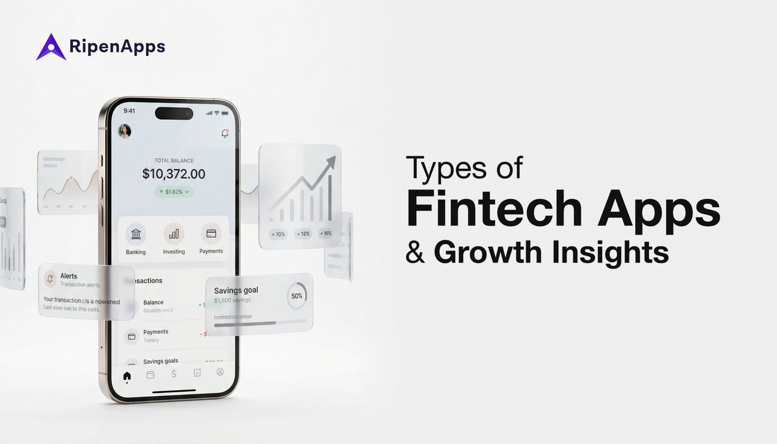 FinTech App Development | Key Types, Stages & Growth Strategies