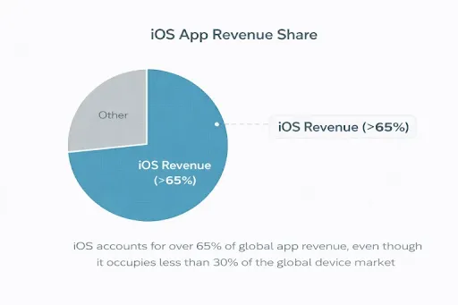 ios app revenue share