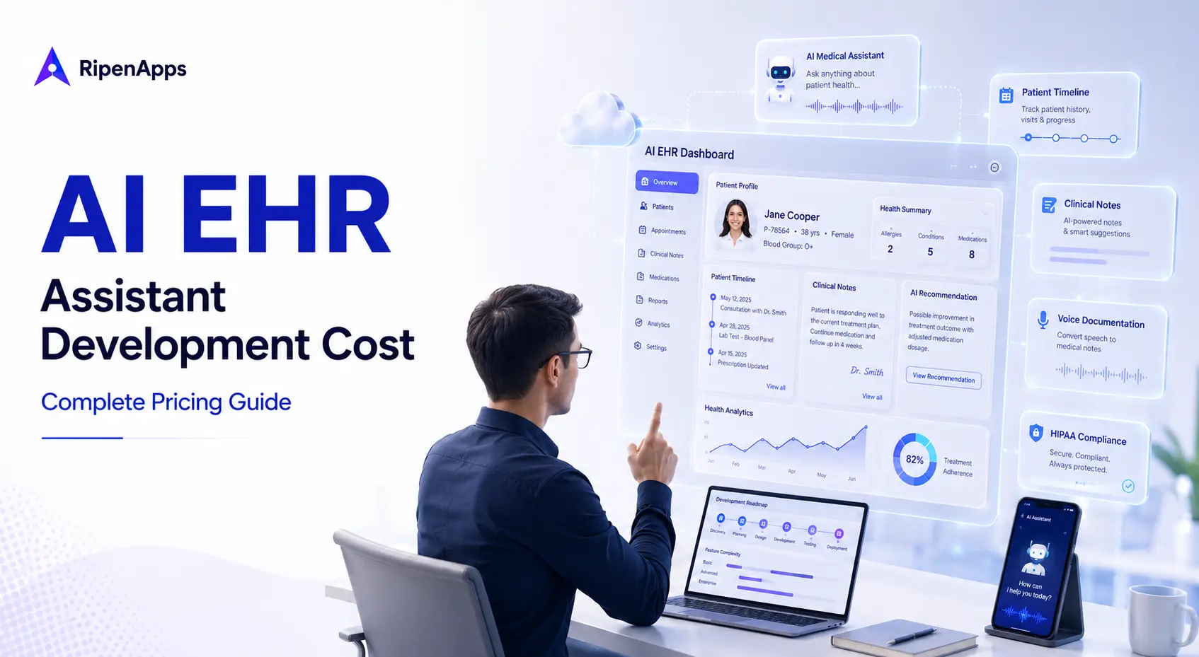 AI EHR Assistant Development Cost: Complete Pricing Guide (2026)