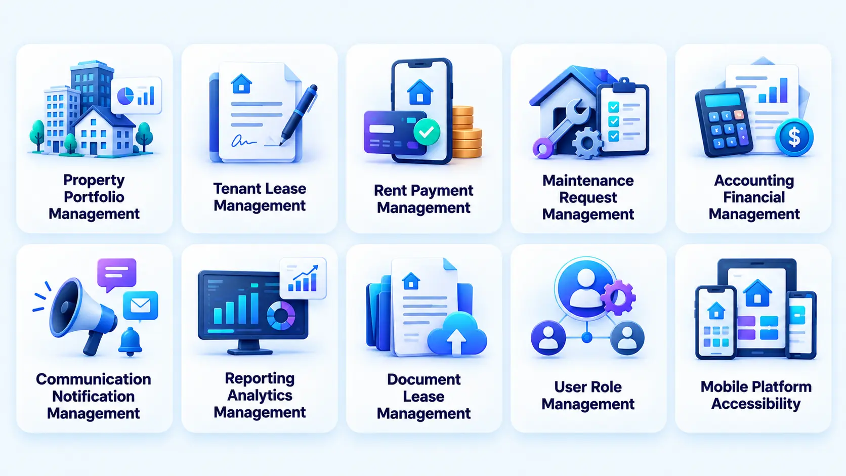 Core Features of a Property Management SaaS Platform