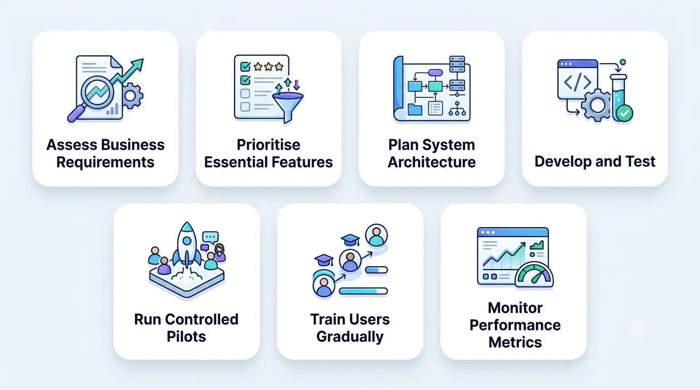 Implementation Roadmap for AI-Powered Taxi Dispatch Software