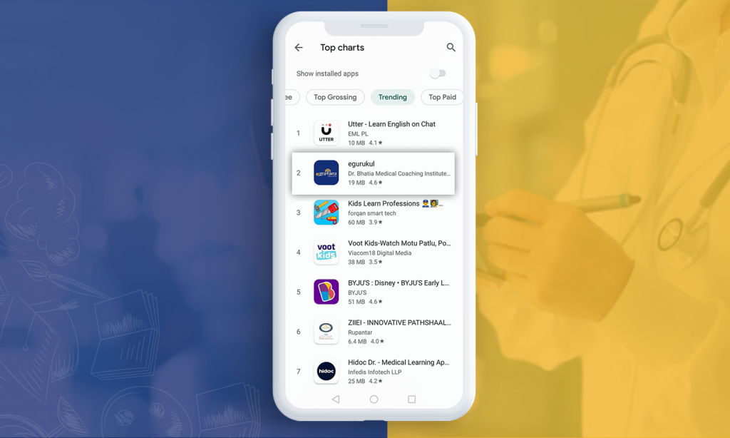Egurukul Top Trending Education App On Play Store Developed By Ripenapps