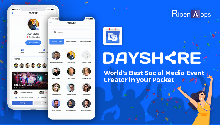 DayShare- World's Best Social Media Event Creator in your Pocket