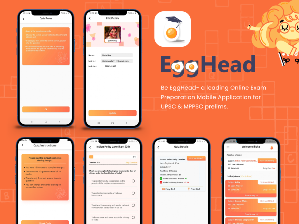 EggHead Screens