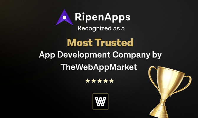 TheWebAppMarket awards Ripen Apps the Most Trusted App Development Company