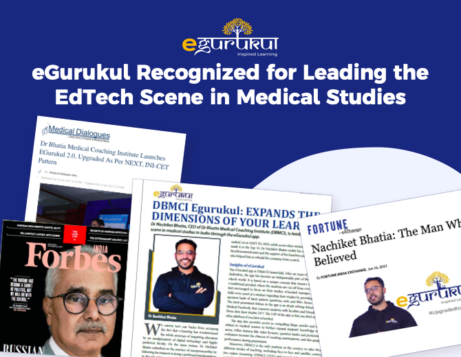 eGurukul- India’s leading Online Platform for PG Medical Entrance-National Start-Up Day
