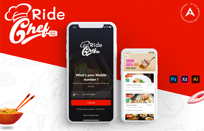 RideChef- A Premium Food Delivery App